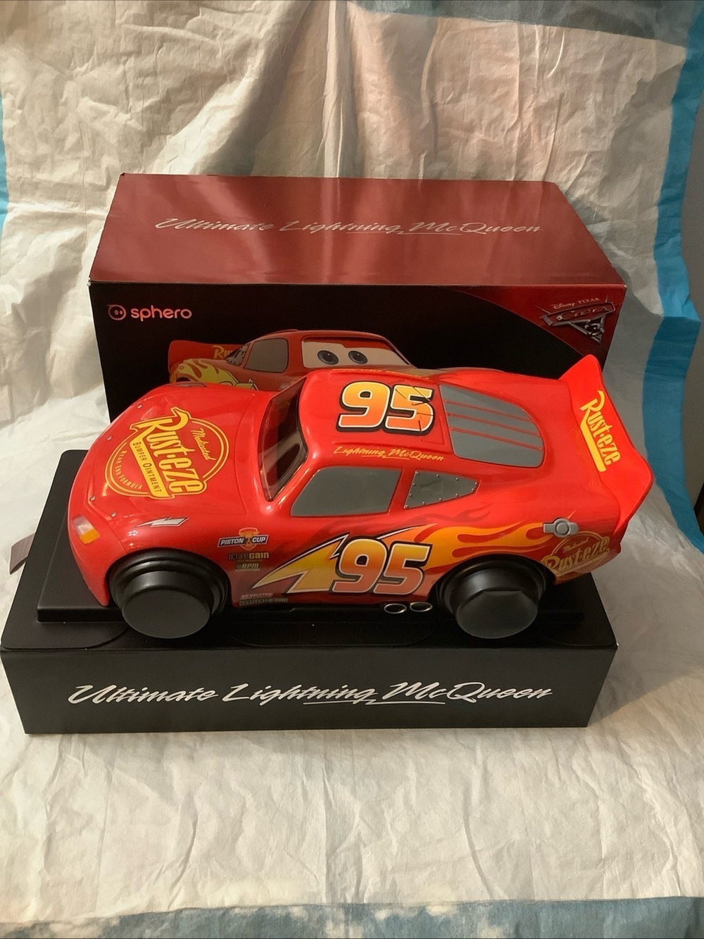 Sphero Ultimate Lighting McQueen Disney Pixar Cars 3 In Original Box - Picture 9 of 16